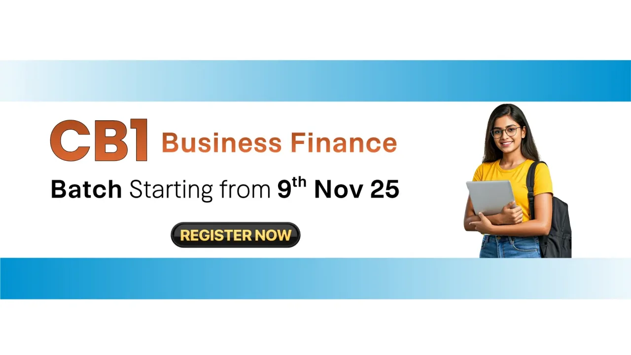 CB1 – Business Finance