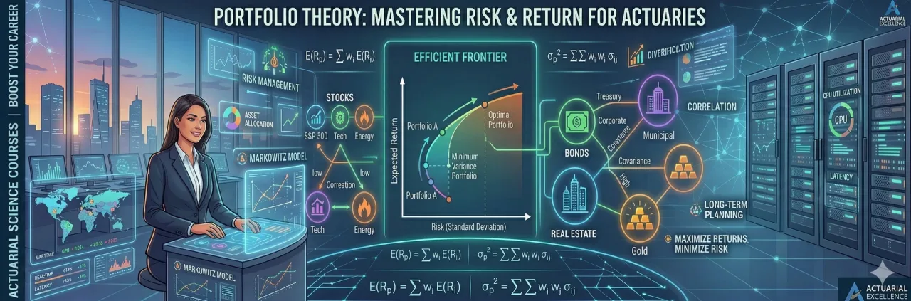 Mastering Risk: A Practical Guide to Portfolio Theory in Actuarial Science