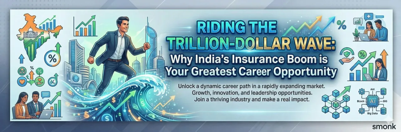 Riding the Trillion-Dollar Wave: Why India’s Insurance Boom is Your Greatest Career Opportunity