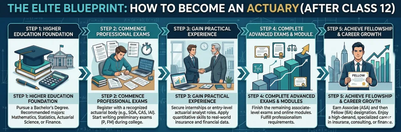 The Elite Blueprint: How to Become an Actuary After Class 12