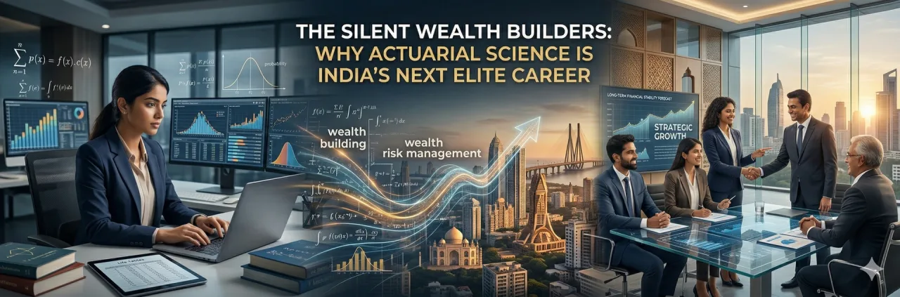 The Silent Wealth Builders: Why Actuarial Science is India’s Next Elite Career